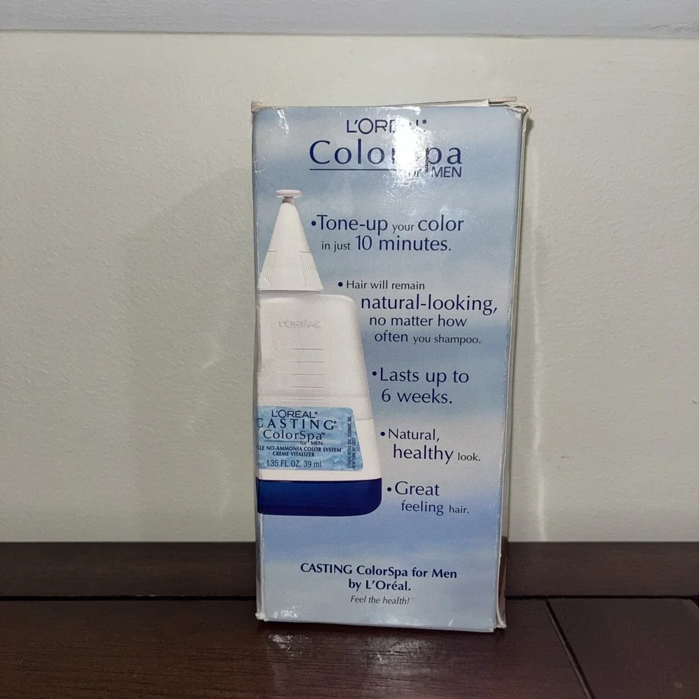 Vintage‎ Loreal Paris Casting Creme Colorspa For Men 50 Medium Brown HTF